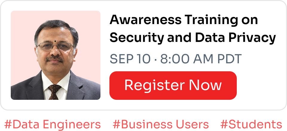 Awareness Training on Security and Data Privacy